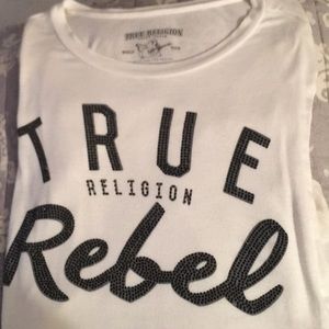 True Religion ladies Short Sleeve Top